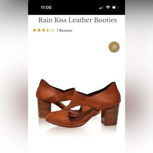 ELF Rain Kiss Leather Booties